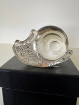 Quartz Snail Carving